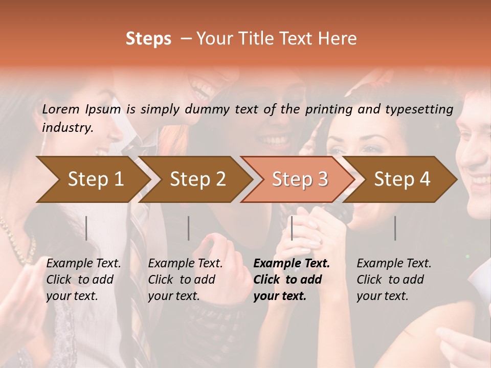 Lifestyle Night Celebrate PowerPoint Template