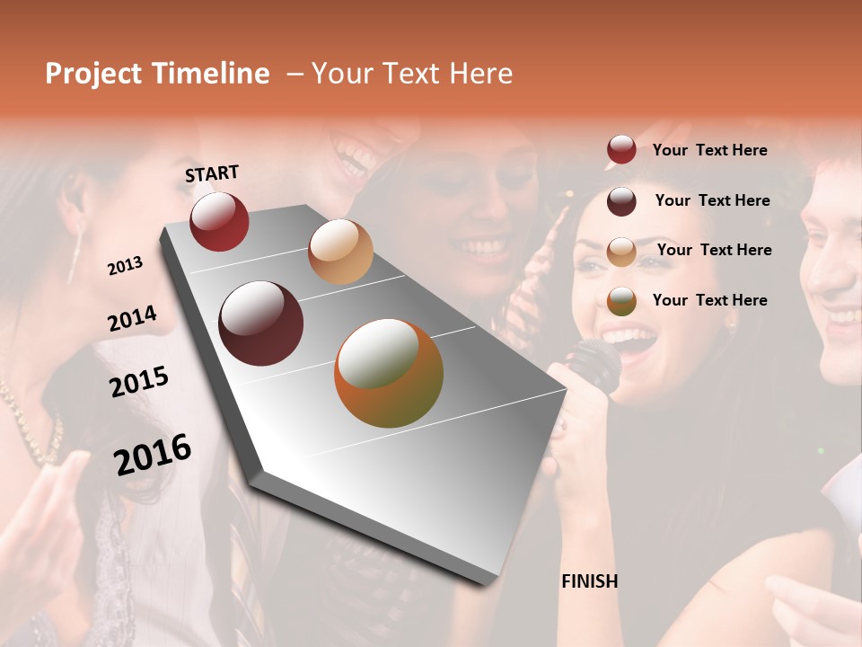 Lifestyle Night Celebrate PowerPoint Template