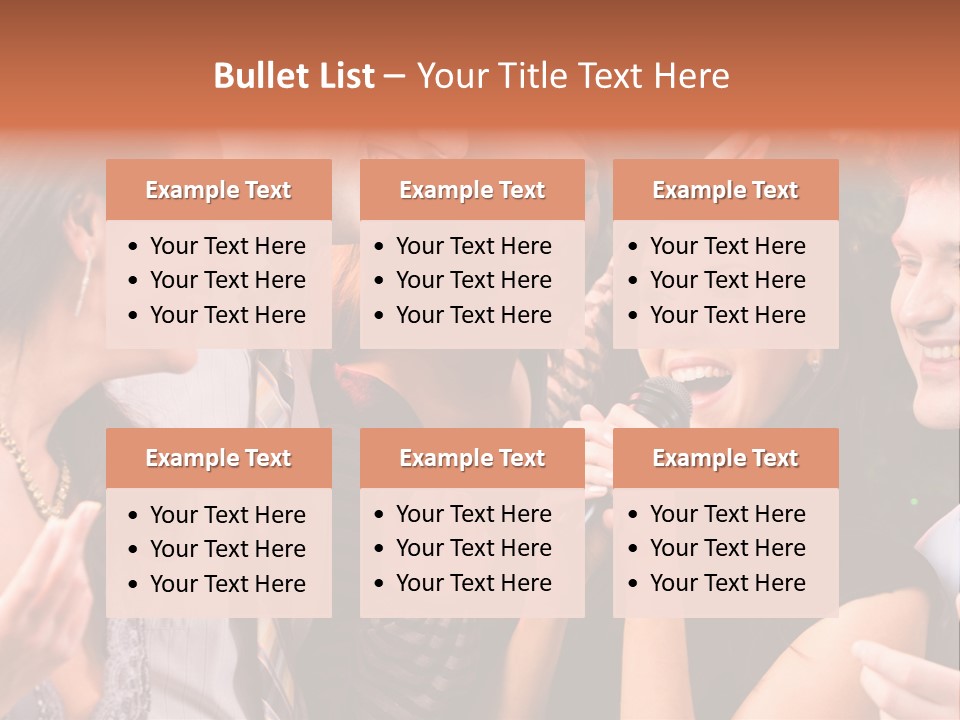 Lifestyle Night Celebrate PowerPoint Template
