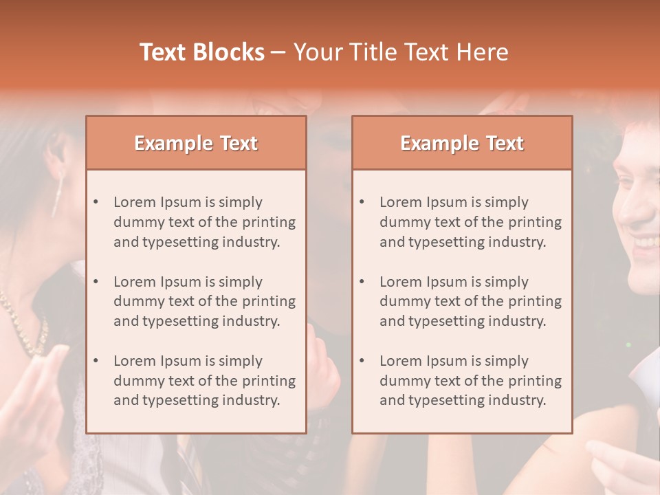 Lifestyle Night Celebrate PowerPoint Template