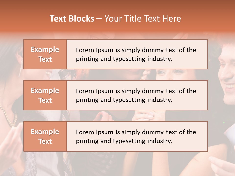 Lifestyle Night Celebrate PowerPoint Template