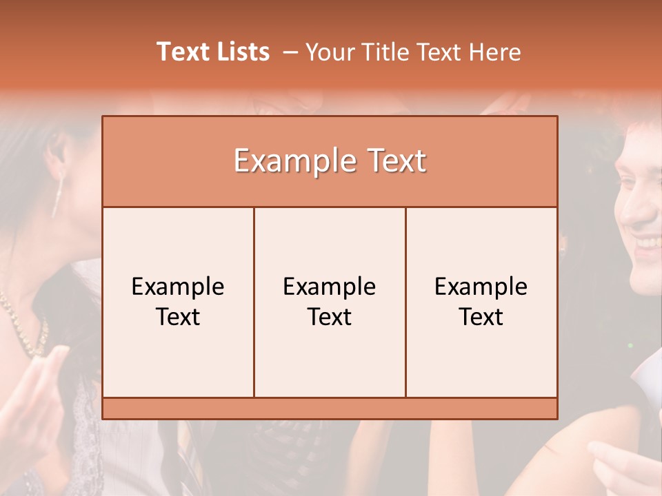 Lifestyle Night Celebrate PowerPoint Template