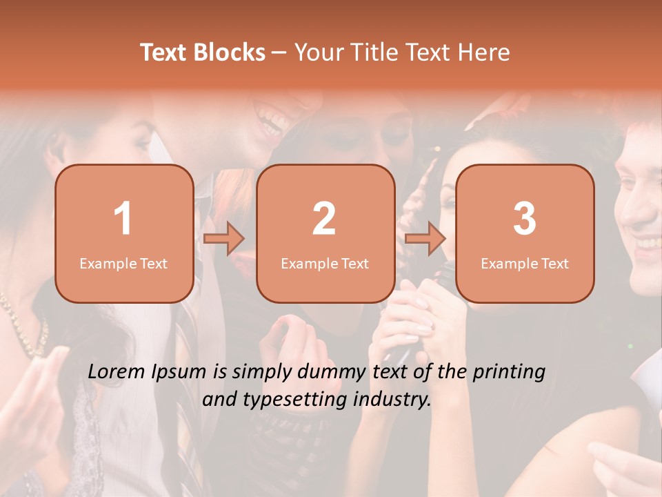 Lifestyle Night Celebrate PowerPoint Template