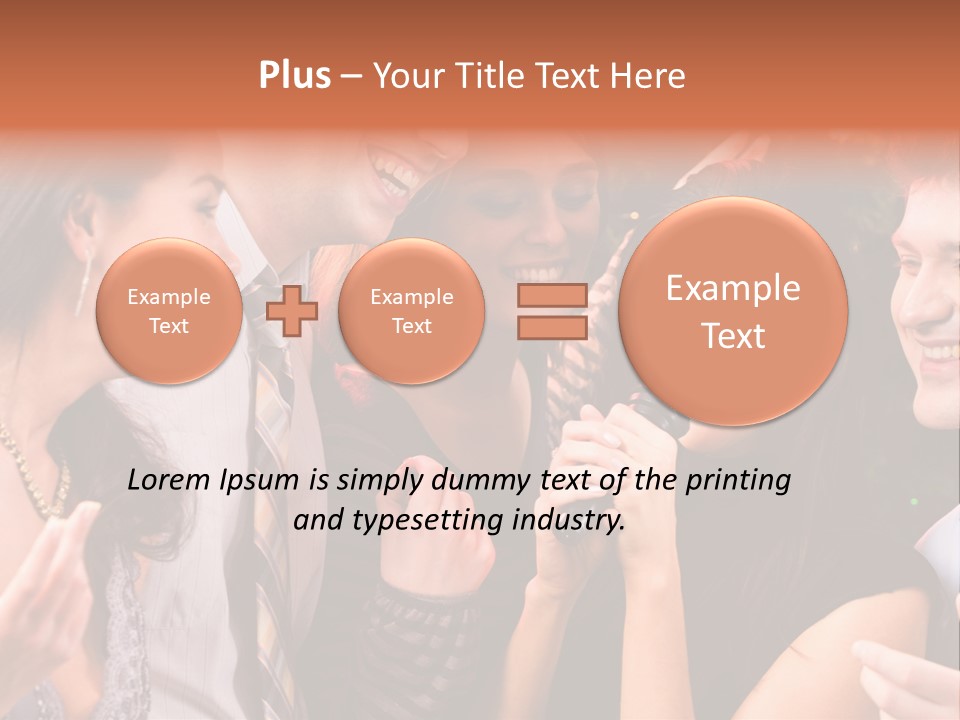 Lifestyle Night Celebrate PowerPoint Template
