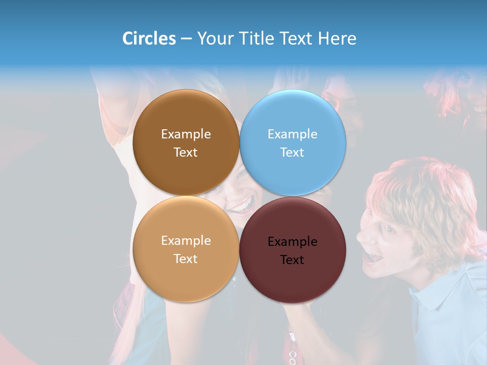 Mouth Fashion Speak PowerPoint Template