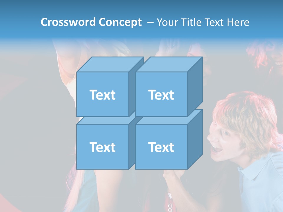 Mouth Fashion Speak PowerPoint Template