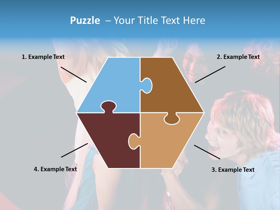 Mouth Fashion Speak PowerPoint Template