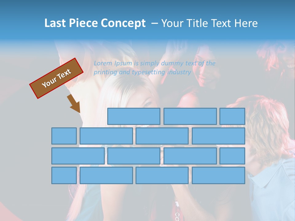 Mouth Fashion Speak PowerPoint Template