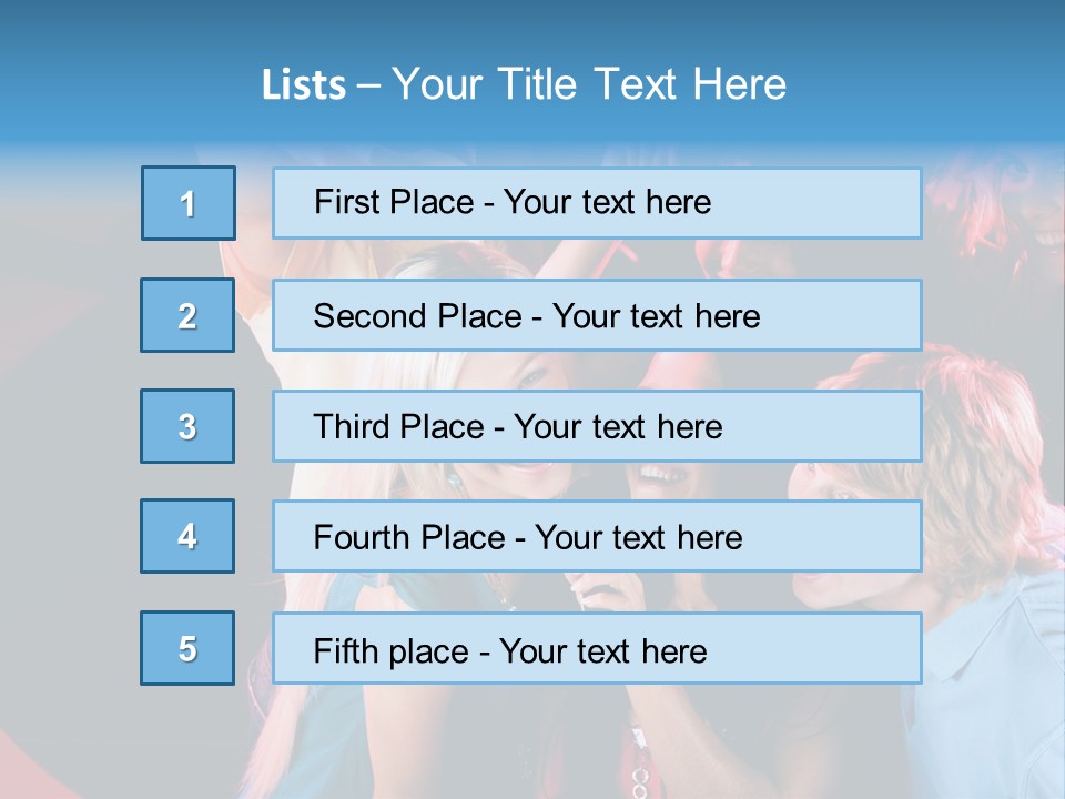 Mouth Fashion Speak PowerPoint Template