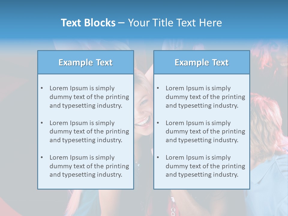 Mouth Fashion Speak PowerPoint Template