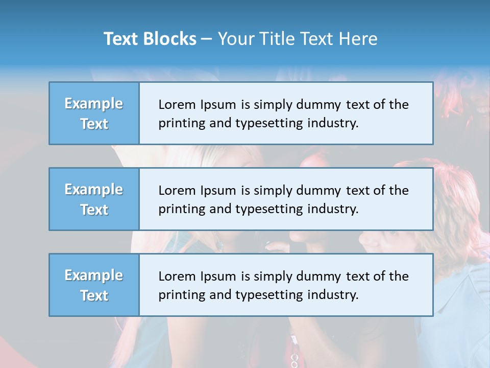 Mouth Fashion Speak PowerPoint Template