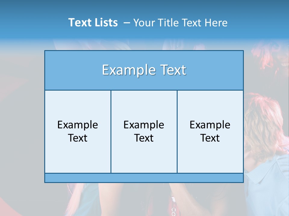 Mouth Fashion Speak PowerPoint Template