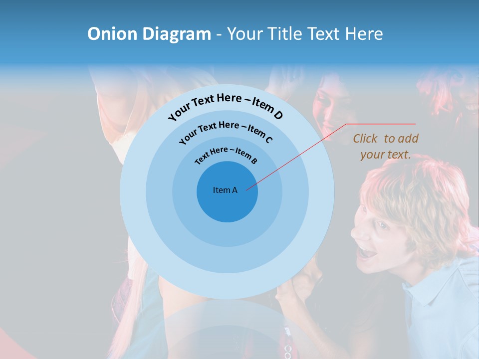 Mouth Fashion Speak PowerPoint Template