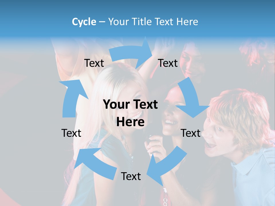 Mouth Fashion Speak PowerPoint Template