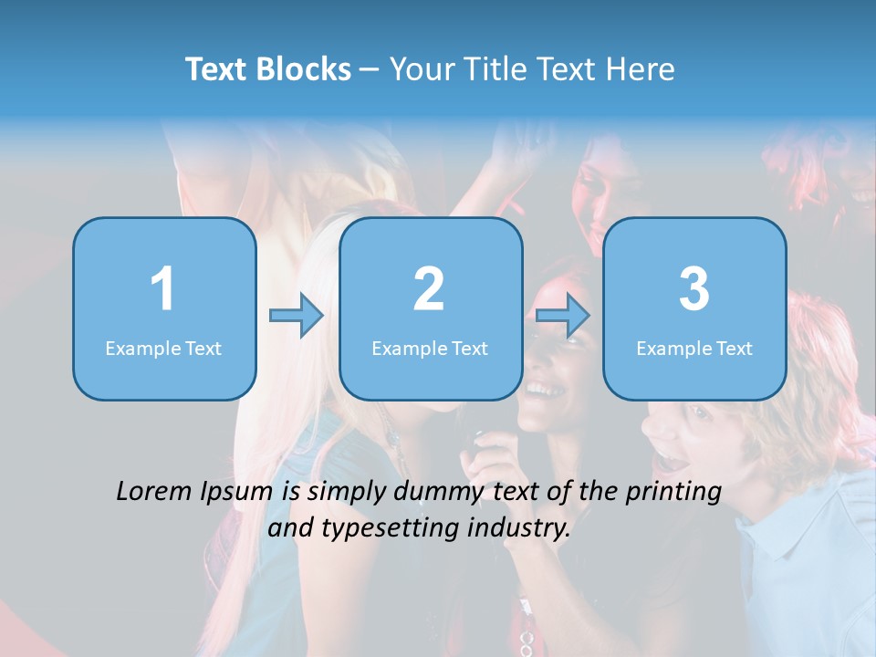 Mouth Fashion Speak PowerPoint Template