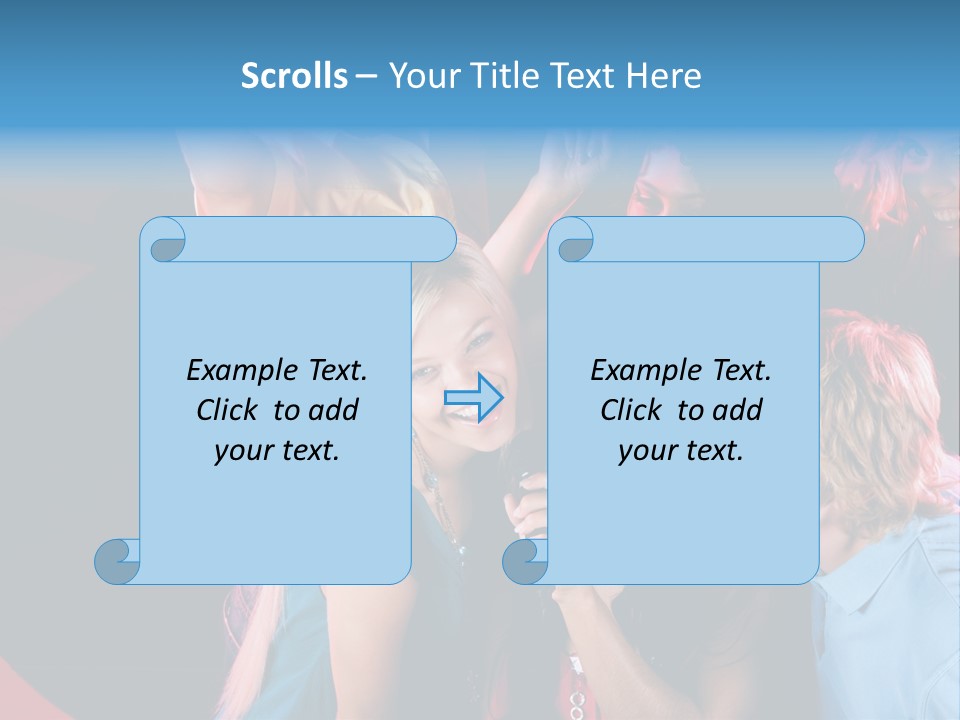 Mouth Fashion Speak PowerPoint Template