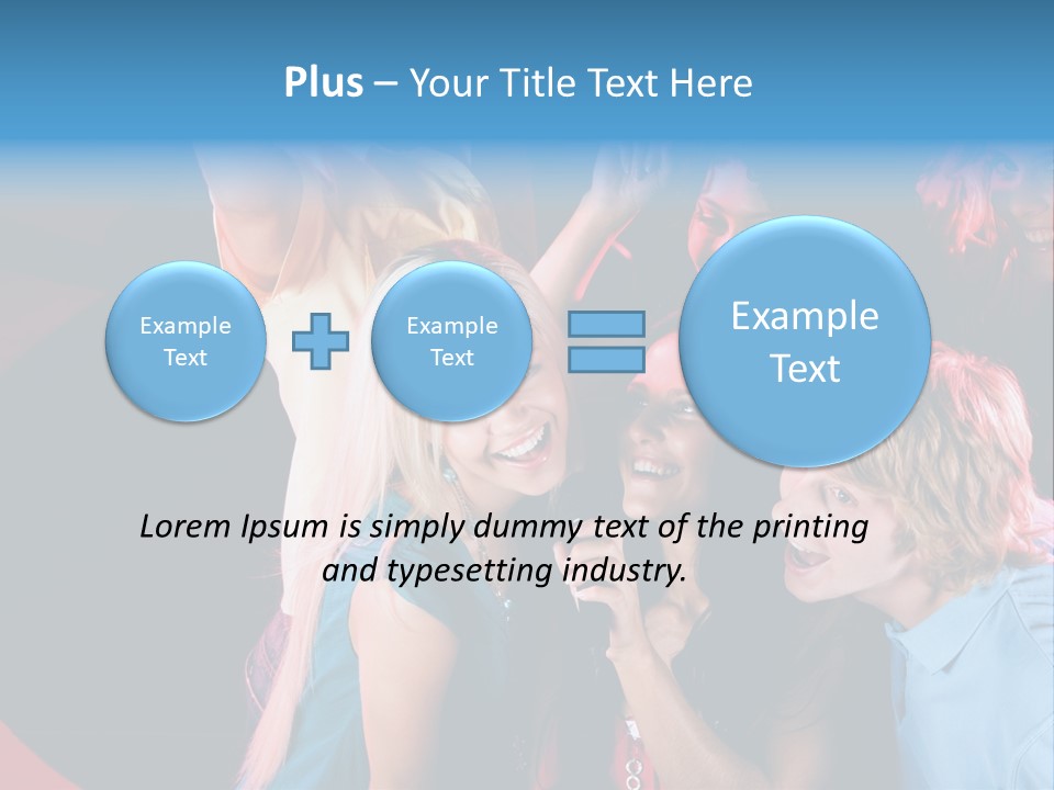 Mouth Fashion Speak PowerPoint Template