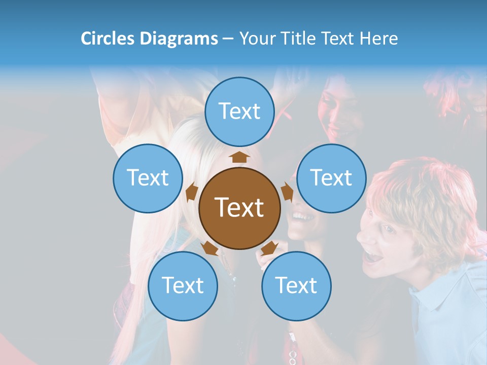 Mouth Fashion Speak PowerPoint Template