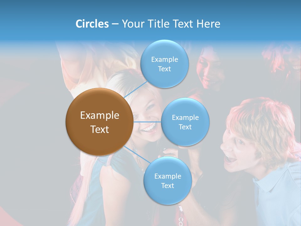 Mouth Fashion Speak PowerPoint Template