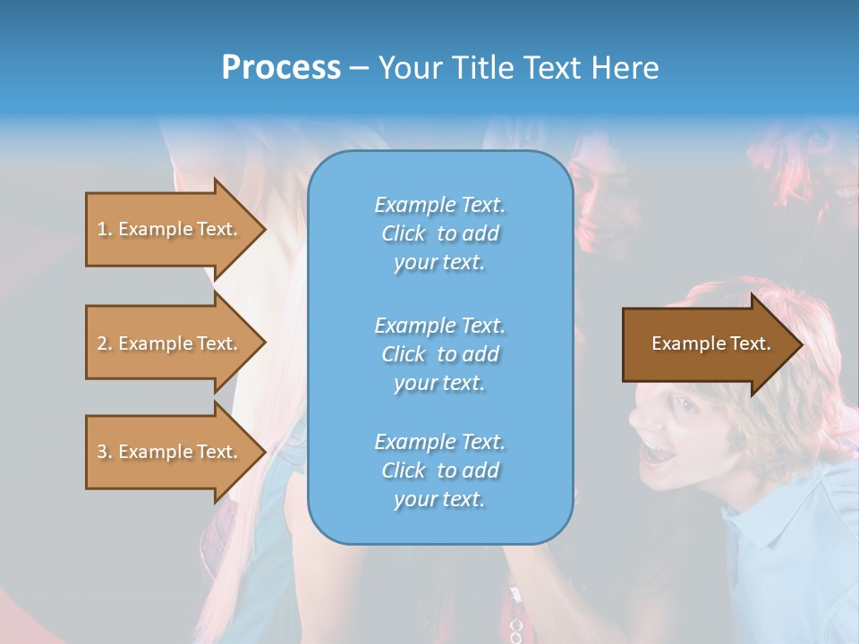 Mouth Fashion Speak PowerPoint Template