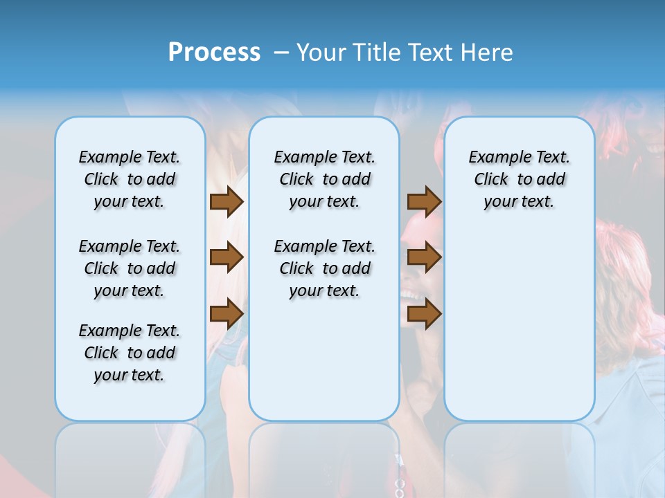 Mouth Fashion Speak PowerPoint Template