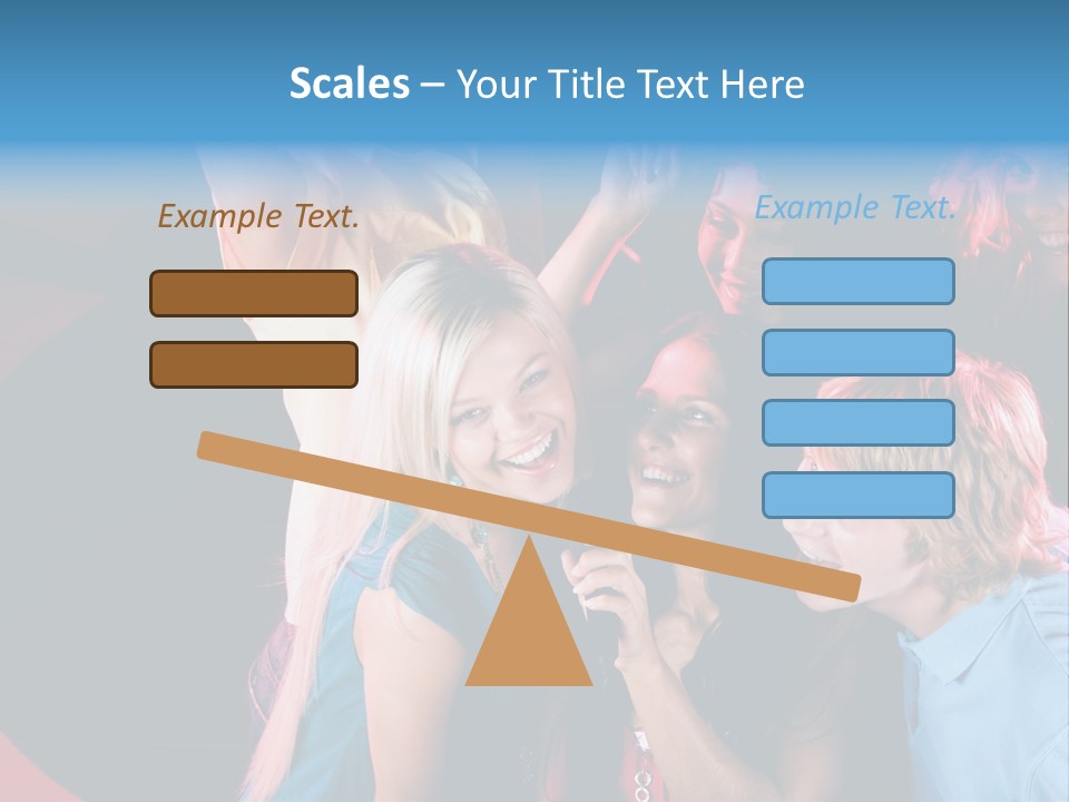 Mouth Fashion Speak PowerPoint Template