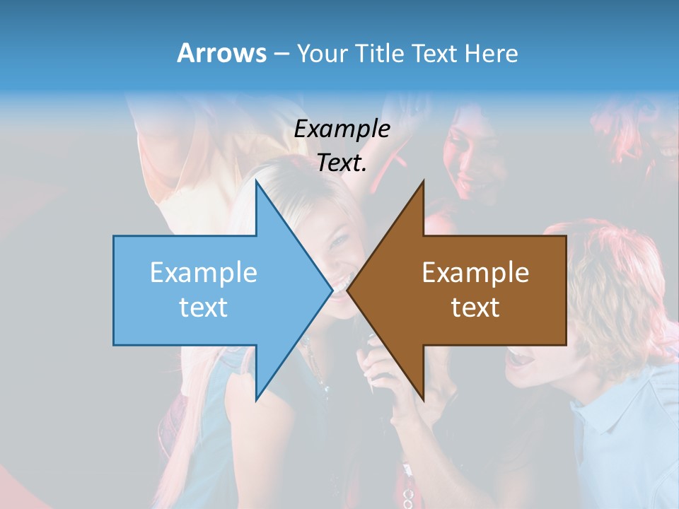 Mouth Fashion Speak PowerPoint Template