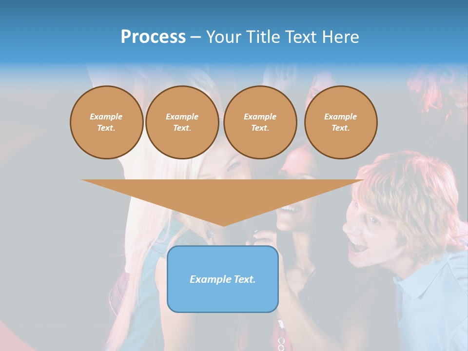 Mouth Fashion Speak PowerPoint Template