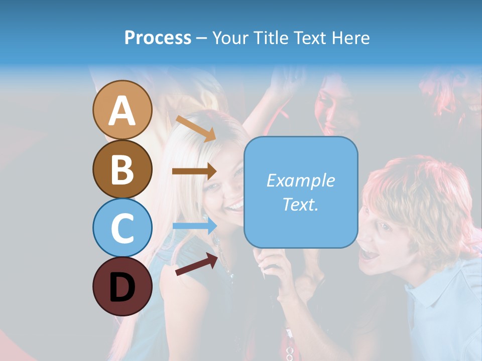 Mouth Fashion Speak PowerPoint Template