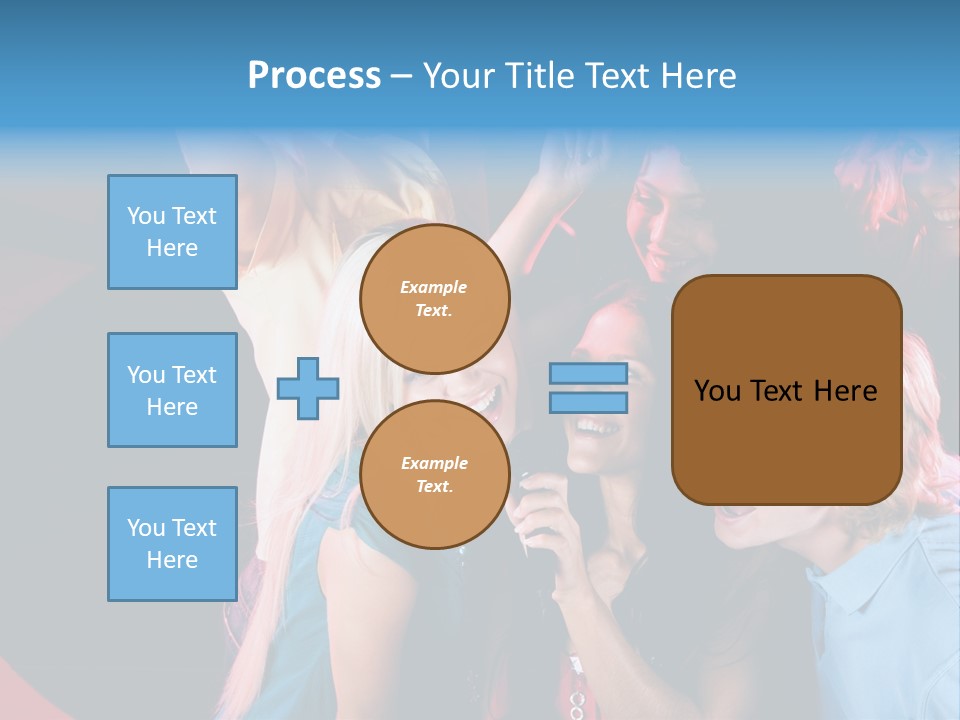 Mouth Fashion Speak PowerPoint Template