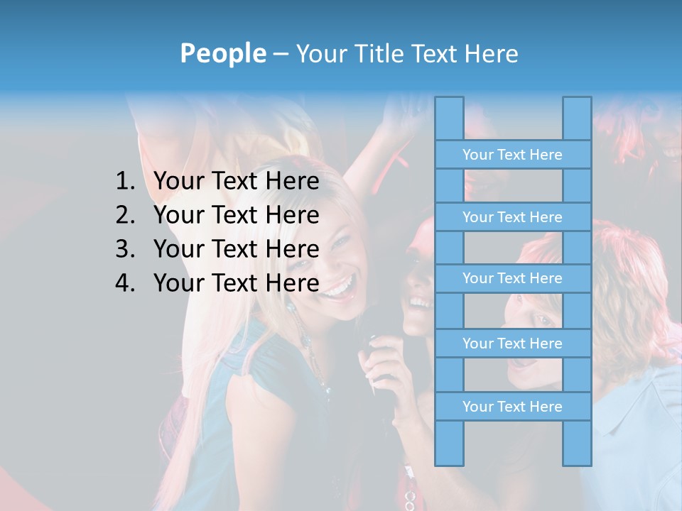 Mouth Fashion Speak PowerPoint Template