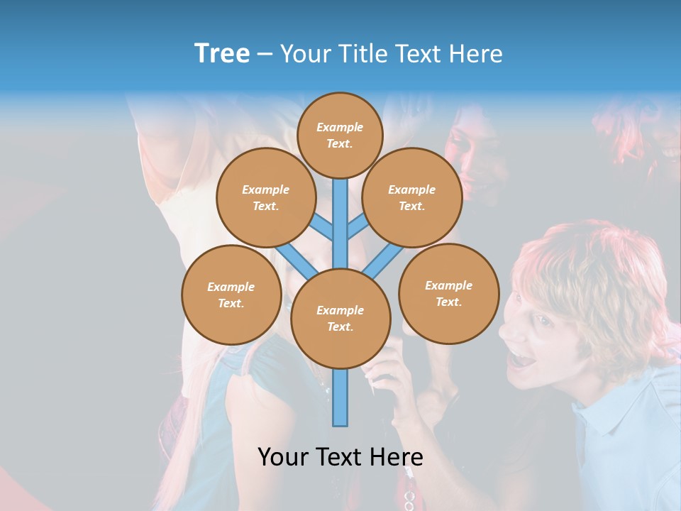 Mouth Fashion Speak PowerPoint Template