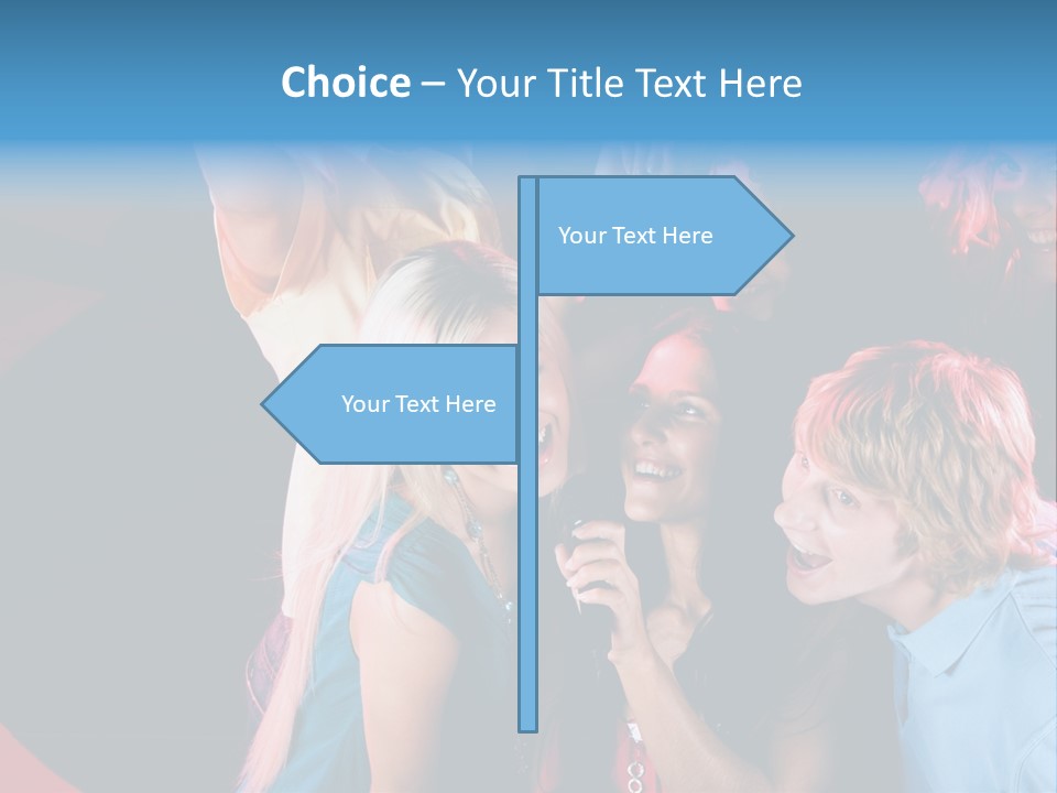 Mouth Fashion Speak PowerPoint Template