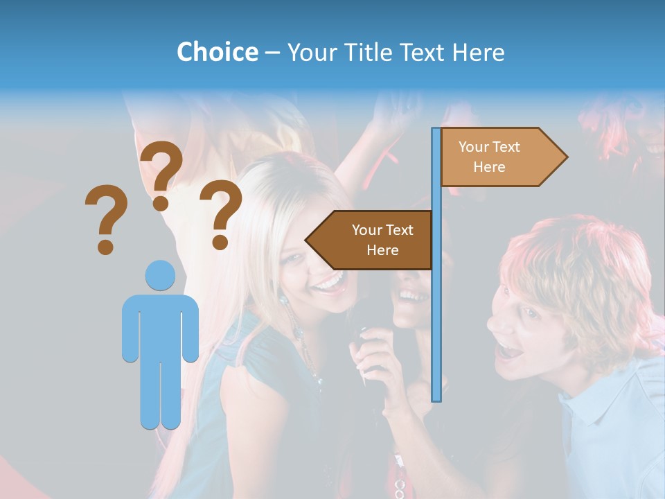 Mouth Fashion Speak PowerPoint Template