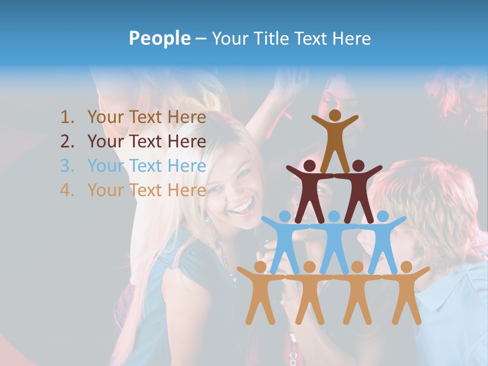 Mouth Fashion Speak PowerPoint Template