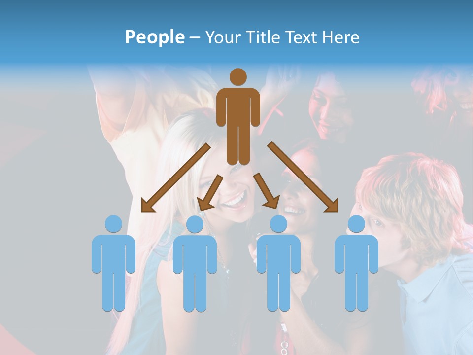 Mouth Fashion Speak PowerPoint Template