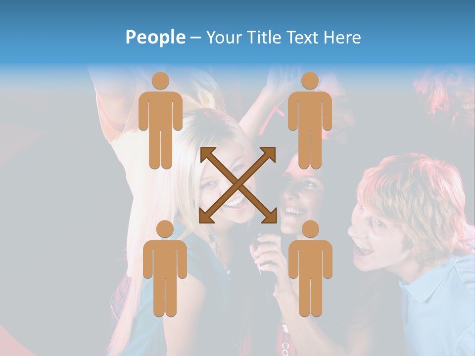 Mouth Fashion Speak PowerPoint Template