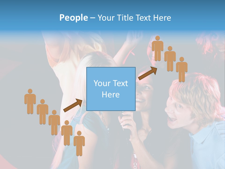 Mouth Fashion Speak PowerPoint Template