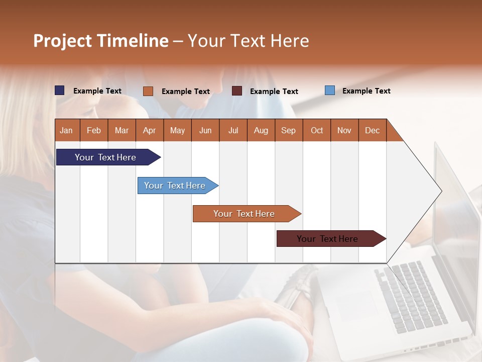 Portrait Cute Children PowerPoint Template
