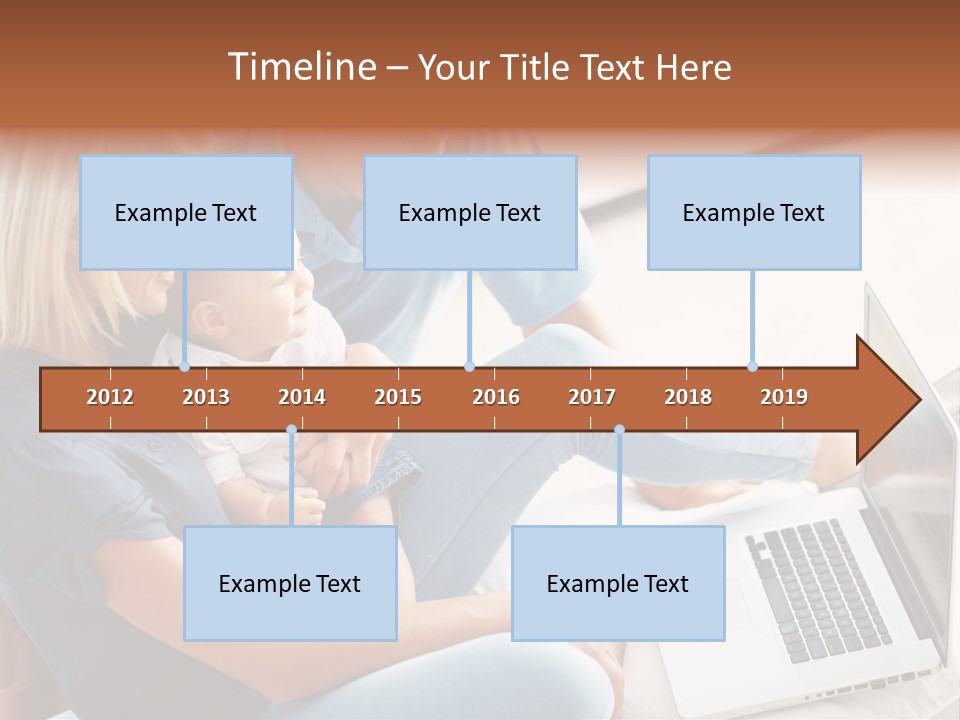 Portrait Cute Children PowerPoint Template