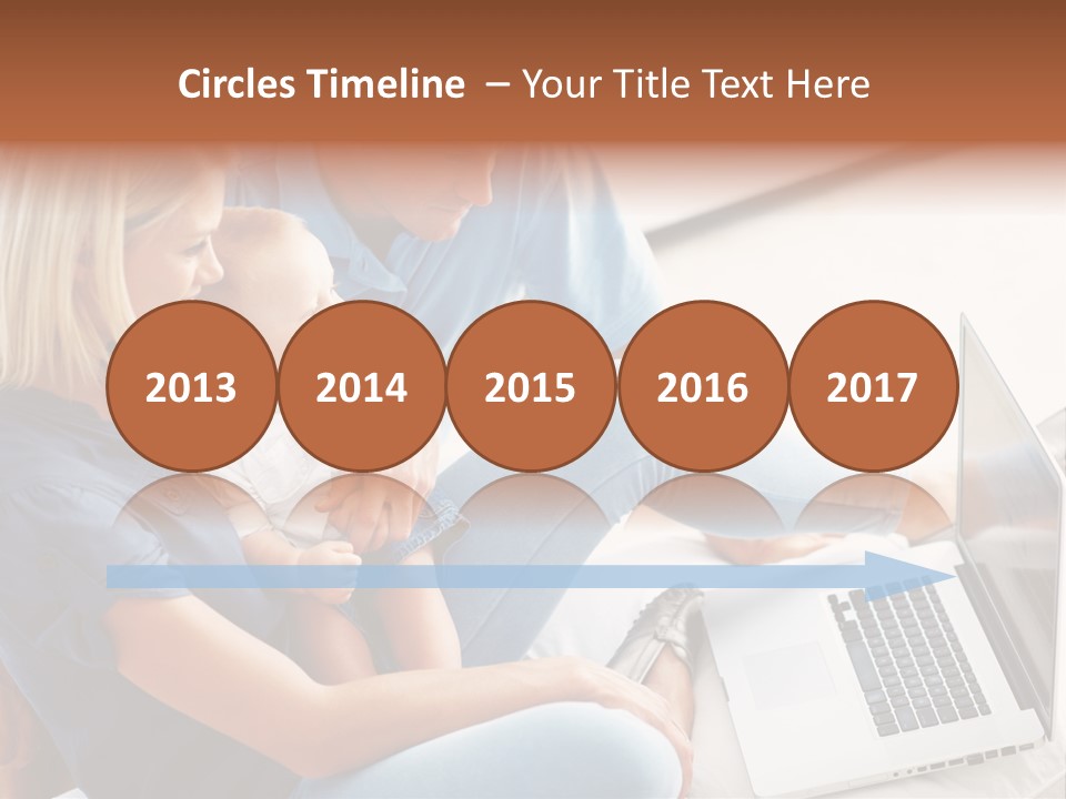 Portrait Cute Children PowerPoint Template