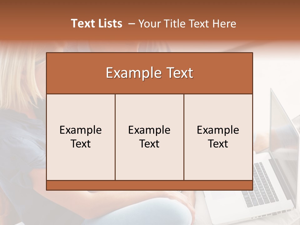 Portrait Cute Children PowerPoint Template