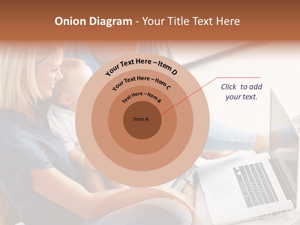 Portrait Cute Children PowerPoint Template