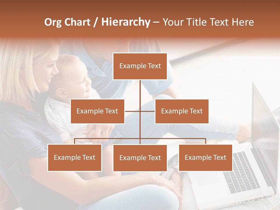 Portrait Cute Children PowerPoint Template