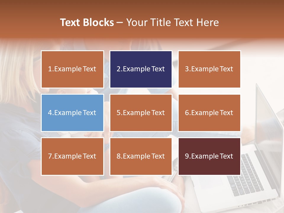 Portrait Cute Children PowerPoint Template