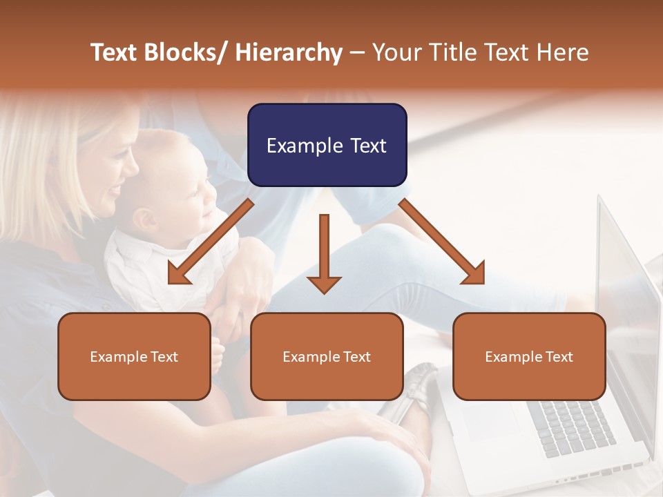 Portrait Cute Children PowerPoint Template
