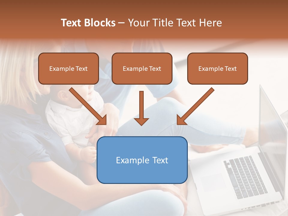 Portrait Cute Children PowerPoint Template