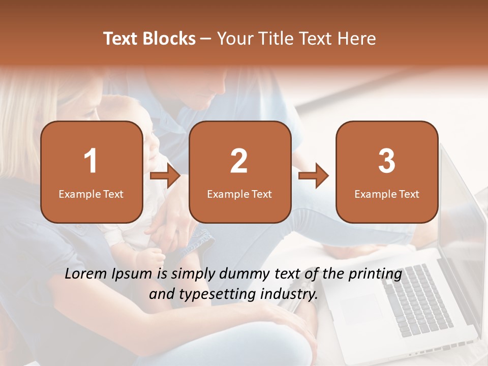 Portrait Cute Children PowerPoint Template