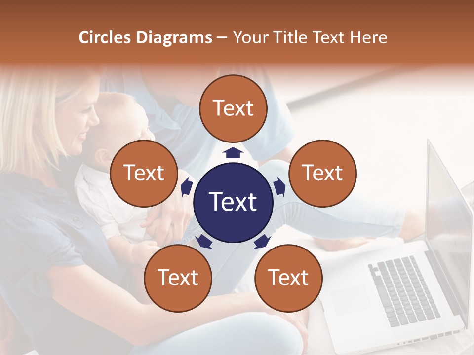 Portrait Cute Children PowerPoint Template