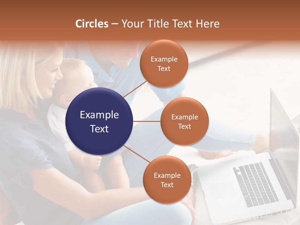 Portrait Cute Children PowerPoint Template